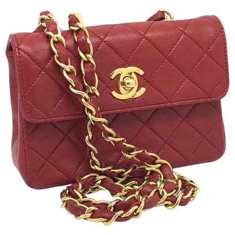 chanel cross bag black|authentic red chanel bags.